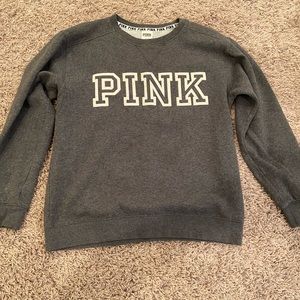 Victoria’s Secret pink sweatshirt